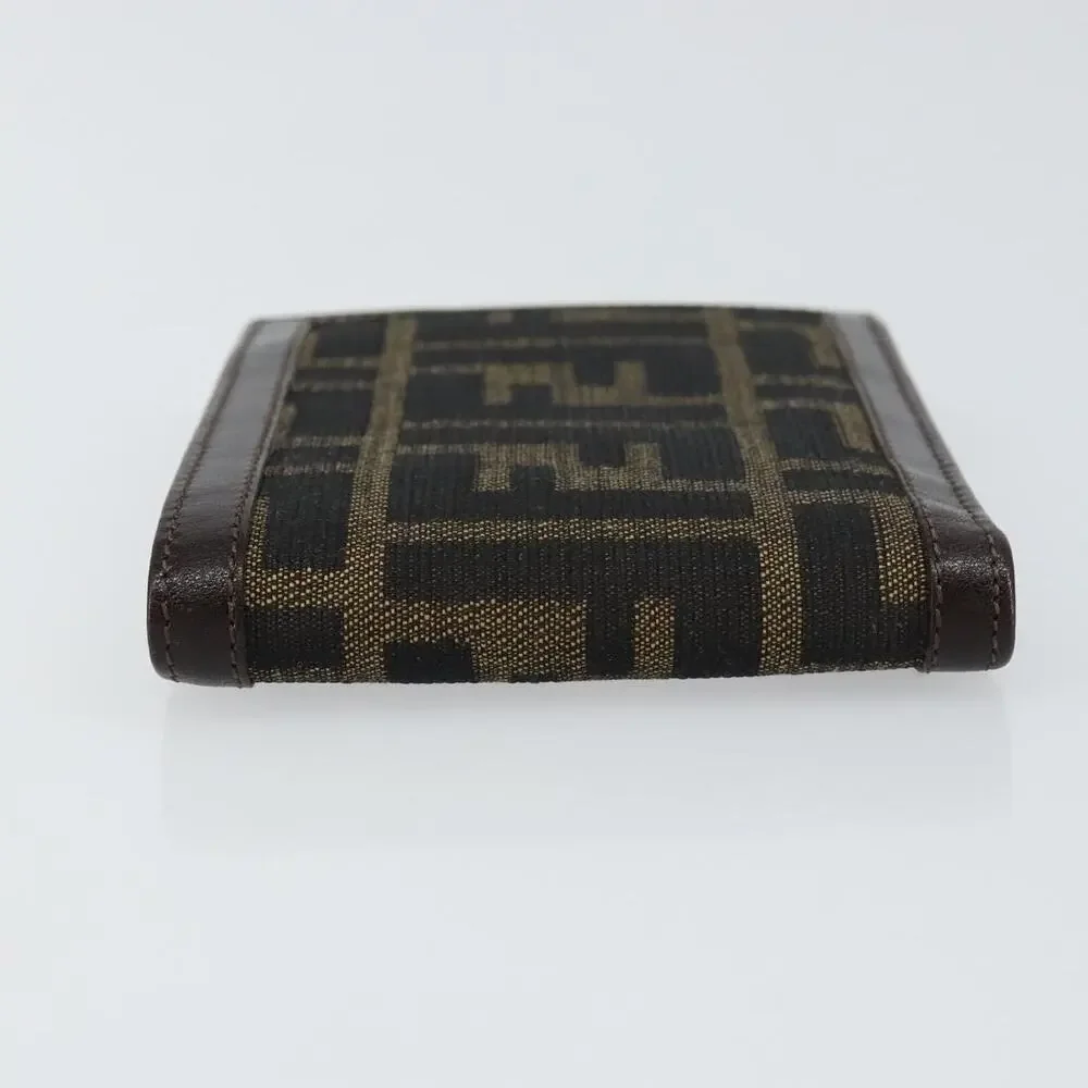 Fendi Zucca Wallet Black
